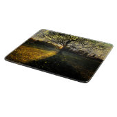 幻想的な蛍 カッティングボード (角)