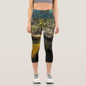 幻想的な蛍 カプリレギンス (正面)