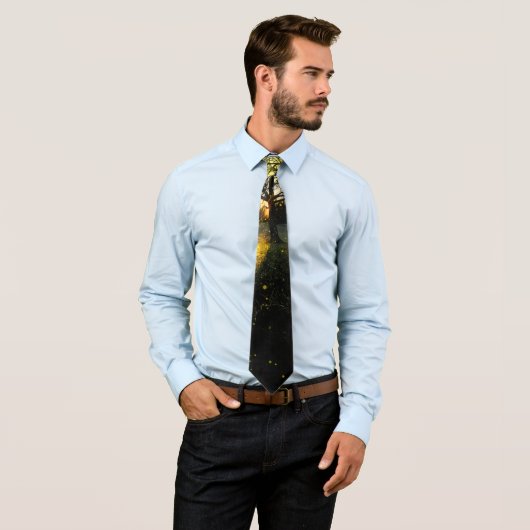 幻想的な蛍 ネクタイ (インサイチュ)