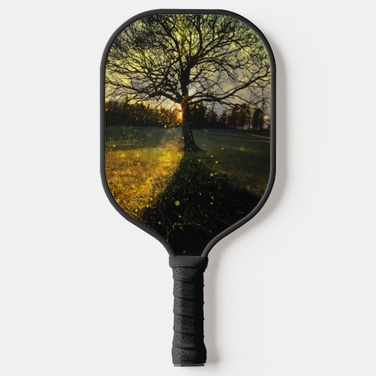 幻想的な蛍 ピックルボールラケット (正面)