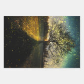 幻想的な蛍 ラッピングペーパーシート (正面2)