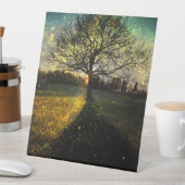 幻想的な蛍 台座サイン (インサイチュ)