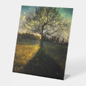 幻想的な蛍 台座サイン (正面)