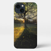 幻想的な蛍 iPhoneケース (裏面)