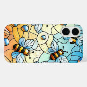 幻想的な蜂のステンドグラス Case-Mate iPhoneケース (裏面 (横))