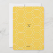 幻想的な蜂の巣のグリーティングカード シーズンカード (裏面)