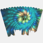 幻想的な輝きの花、カラフルな抽象的フラクタル フェイバーボックス (見開き)