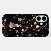 幻想的な輝くオーブと星空の夜 iPhone 1 Case-Mate iPhoneケース (裏面 (横))