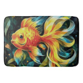 幻想的な金魚の世界 バスマット (正面)