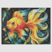 幻想的な金魚の世界 薄葉紙 (正面)