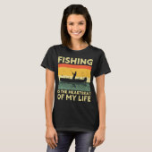 幻想的な金魚の禅水槽 Tシャツ (正面フル)