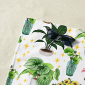 幻想的な鉢植えのブランケット ビーチタオル (インサイチュ)