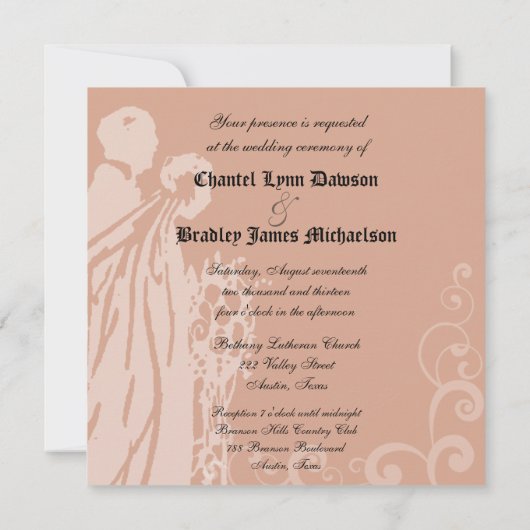 幻想的な雪片が1回アクタイム招待状 招待状 (裏面)