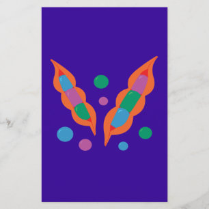 幻想的な顔 便箋