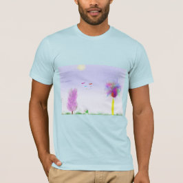 幻想的な風景の逃避行 Tシャツ