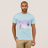 幻想的な風景の逃避行 Tシャツ (正面フル)