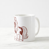 幻想的な馬のマグカップ コーヒーマグカップ (正面右)