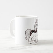 幻想的な馬のマグカップ コーヒーマグカップ (正面左)