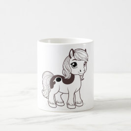 幻想的な馬のマグカップ コーヒーマグカップ
