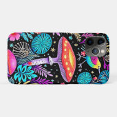 幻想的な魔法の森のキノコアート Case-Mate iPhoneケース (裏面(横))
