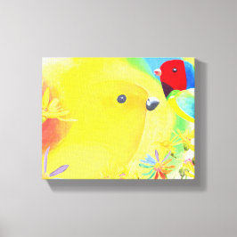 幻想的な鳥 キャンバスプリント