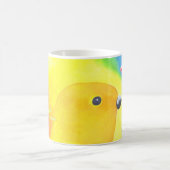 幻想的な鳥 コーヒーマグカップ (中央)