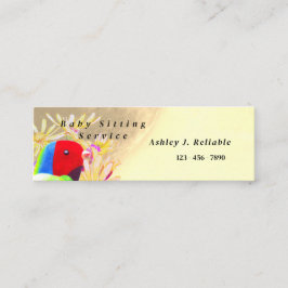 幻想的な鳥 コーリングカード