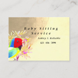 幻想的な鳥 コーリングカード