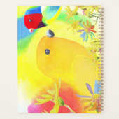 幻想的な鳥 プランナー手帳 (裏面)