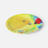 幻想的な鳥 ペーパープレート (アングル)