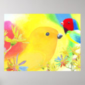 幻想的な鳥 ポスター (正面)