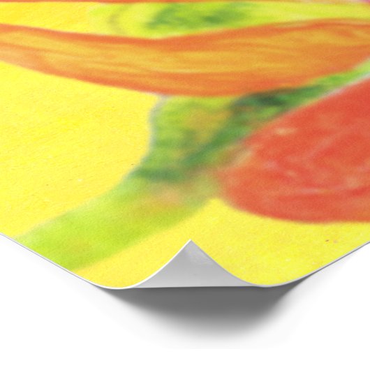 幻想的な鳥 ポスター (角)