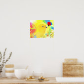 幻想的な鳥 ポスター (キッチン)