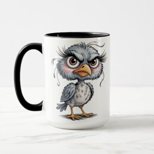 幻想的な鳥 マグカップ (左)