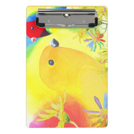 幻想的な鳥 ミニクリップボード