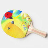 幻想的な鳥 卓球ラケット (横)