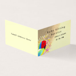 幻想的な鳥 名刺