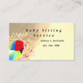 幻想的な鳥 名刺