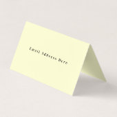 幻想的な鳥 名刺 (裏面)