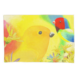 幻想的な鳥 枕カバー