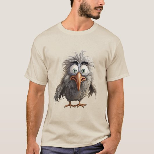 幻想的な鳥 Tシャツ (正面)