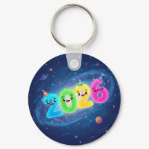幻想的な2026ギャラクシーパーティーの両面デザイン