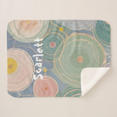 幻想的パステル旋風 シェルパブランケット (正面(横))