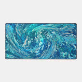幻想的抽象芸術波 デスクマット (正面)