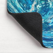 幻想的抽象芸術波 マウスパッド (コーナー)