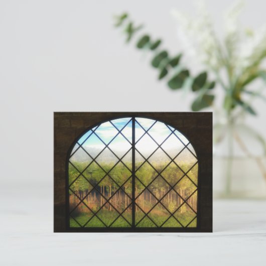 幻想的縁どな:妖精の土地のはがき ポストカード (スタンド正面)