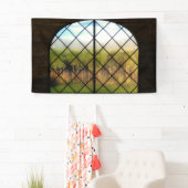 幻想的縁どな：妖精の土地旗 横断幕 (インサイチュ)