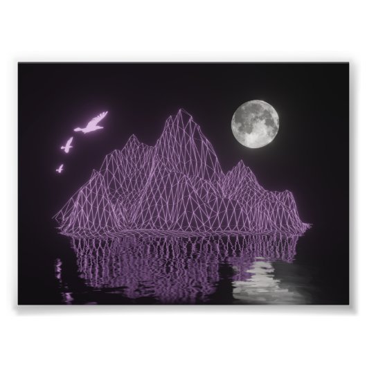 幻想的逆波 フォトプリント            (正面)