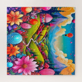 幻想的鮮やかな風景 ジグソーパズル (横)