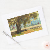 幻想的:ブナの木の下のステッカー 長方形シール (封筒)